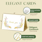 Thank You Cards with Envelopes Bulk 100 Pack 4x6 Blank - Image 4