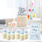 Roowest Bottle Chug Baby Shower Games Favors, Blue, Elephant - Image 6