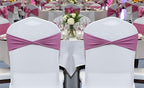 MDS Pack of 75 Spandex Chair Sashes Without Slider Buckles – Dusty Pink - Image 6
