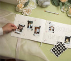Event Photo Guest Book (Eggshell White) - A4 Album w/Photo Corner Stickers - Image 6