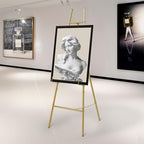 Heavy Duty Large Easel Stand for Mirror Display Wedding Sign(Gold 47'') - Image 7
