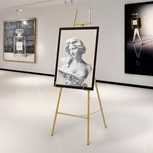 Heavy Duty Large Easel Stand for Mirror Display Wedding Sign(Gold 47'') - Image 7