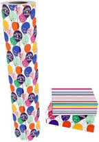 WRAPAHOLIC 30 Inch Jumbo Reversible Birthday Wrapping Paper - 30 Inch x 100 Feet Jumbo Roll - Colorful Balloon with Confetti Design for Birthday, Baby Shower - Image 2