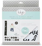 lulujo Baby Baby's First Year Milestone Blanket and Cards Set, Loved Beyond Measure by Lulujo
