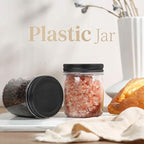 novelinks 8 oz Plastic Mason Jars and Clear Plastic Jars with Lids 8 oz - Image 5
