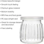 7 oz Glass Yogurt Jars With Lids, Small Pudding Jars, 30 Pack - Image 3