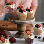 Aodaer 240 Pcs Mini Cupcake Liners Muffin Liners Baking Cups (Pack of 3) - Image 6