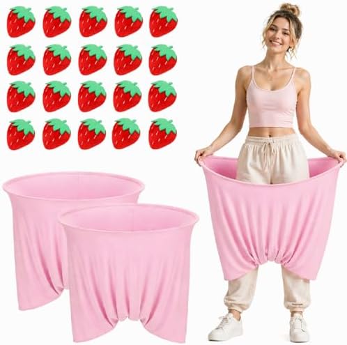 22 Pcs Strawberry Baby Shower Games Funny Diapers Games by Unknown