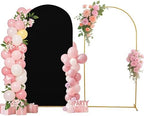 7.2FT Wedding Arch Cover – Stretchy Spandex Fabric Backdrop for Arch Stand by SUKAIKEQA