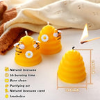 Amyhill 96 Pcs Honeycomb Candles for Baby Shower Bulk - Image 5