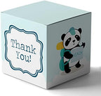 Paper Box - Mini Favor Box For Baby Shower 4x4x4 Inches Paper Gift Boxes, Candy Paper Box For Party Favors, Baby Shower Animals,Boy/Girl Theme- Pack Of 20 by Inkdotpot