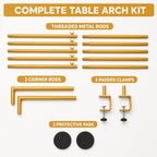 Over Table Arch Kit for Flowers, Garlands and Event Decorations - Image 5