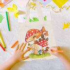 25 Pcs Mini Canvas Tote Bags,8.5 X 8 Inch - Image 4
