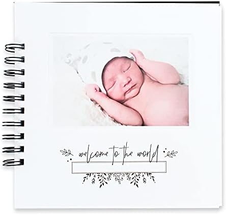 Single Mom Baby Memory Book: Minimalist, A Black and White, Simple Photo Journal and Album First Year Memory Book Gender Neutral (Up to Year 5) by NutsBoltsPaperCo