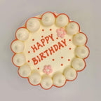 Nice purchase Realistic Fake Birthday Cake Fake Food Bakery Shop Display Model Party Decoration Pro Cake Faux Replica Cake (6 inch Wide & Style E) - Image 3