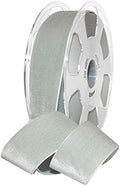 Morex Ribbon Nylvalour Velvet Ribbon, Nylon, 1 1/2 inches by 11 Yards, Silver, Item 01240/10-702, 1 1/2" by 11 yd by MorexRibbon