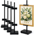 Adjustable Tabletop Easel Stand, Black 17" H Easels for Display by Victawks