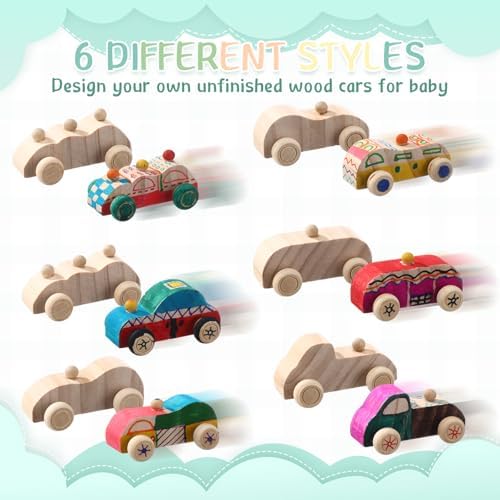 WinnerWhy Baby Shower Games Decorate a Car Craft Kit, Leaf - Image 3