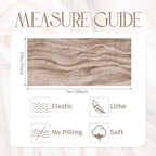 Wokceer Cheesecloth Table Runner Nude Pink 10FT Boho Gauze Runner, 12 Pack - Image 2
