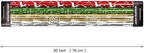 WRAPAHOLIC 30 Inch Christmas Wrapping Paper Roll - Jumbo Roll Red Green Gold and Silver Snowflakes Trees Holiday Collection with Metallic Foil Shine - 4 Rolls - 30 Inch x 120 Inch Per Roll - Image 6