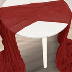 20 Pack Terracotta 35x120 Inch Cheesecloth Table Runner - Image 3