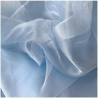 15 Yard Organza Fabric 44" Wide for Wedding Event Décor - Baby Blue - Image 3