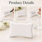 Sawysine 10 Pack Porcelain Place Cards with Marker Pen, 2.4 x 1.4 - Image 5