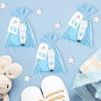 25 Sets Baby Shower Favors for Guests Hand Cream Baby Feet Scented Soap Party Favors Blue Baby Shower Guests Gifts with Organza Bags and Thanks Tags for Baby Shower Wedding Party - Image 5