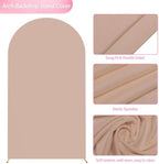 Wokceer 7.2FT Arch Backdrop Stand and Cover Set,Arch Stand with Nude Cover - Image 4