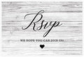 Andaz Press 56-Pack Personalized RSVP Postcards for Wedding Gray Rustic Wood Cardstock Response Reply Cards for Bridal Shower Baby Shower Birthday Event Custom Date and Return Address 4 x 6-Inch by AndazPress