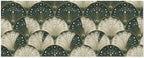 pnyoin Merry Christmas Wrapping Paper Roll,Art Deco Fan Green Gift Wrap Perfect for Xmas,Birthday,Weddings, Brides, Holidays, Baby Showers，58 x 23 inches,3 Roll - Image 2