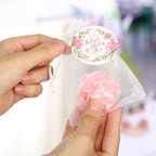 Demissle 24 Pack Flower Soap party Favors for guest, Hydrangea, Pink - Image 4