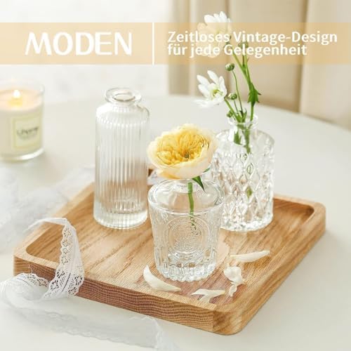Mini Bud Vases As Wedding Centerpieces for Tables,Clear Bud Vases for Flowers,Small Flower Vases Suitable for Birthday Party,Anniversary,Wedding Reception,Baby Shower (Clear, 24PCS) - Image 5