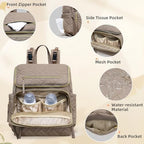 Omanmoli Diaper Bag Backpack Baby Large Travel Work School Backpack Women - Image 4