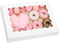 Moretoes 60pcs Bakery Boxes with Window, 14x10x2.5 Inch White Treat Boxes by Moretoes