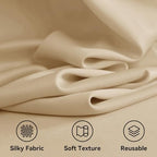 20ftx15ft Champagne Backdrop Curtains for Parties, Wrinkle Free Polyester Photo Backdrop Drapes 4 Panels 15 ft Long Back Drop Cloth for Wedding Birthday Photography Background Party - Image 4