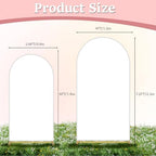 Arch Backdrop Cover Set of 2(7.2FT+6FT), Arch Covers Backdrop - Image 2