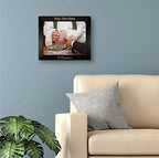 PersonalizationStreet - Religion Occasions: Baptism Personalized 5" x 7" Horizontal Black Wood Photo Frame with Free Custom Engraving, Shipping and Photo Print of Your Special Photograph - Image 6