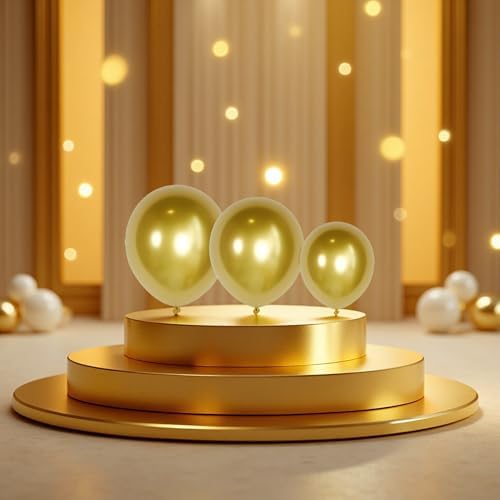 178 Pcs White and Gold Balloon Garland Kit, with Confetti Balloons and Arch Kit, Party Decorations for Birthday, Wedding, Anniversary, Graduation, Baby Showers, Party and Event Decor - Image 5