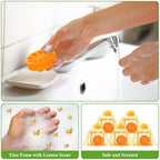 SiliFine 50 Sets Little Cutie Baby Shower Favor Orange Soap Party Gift Bulk - Image 4