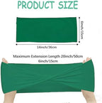 Dark Green Chair Sashes Bows 60Pcs Spandex Chair Sashes Elastic Chair Cover Bands Ties Without Buckle for Wedding Birthday Party Ceremoney Events Decoration - Image 2