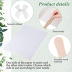 TaoBary 300 Pcs DIY Wedding Program Fan Kit, Printable Church Fans Handheld - Image 3