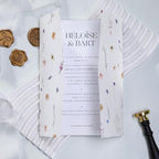 UNIQOOO 50 Pack Garden Flower Pre-Folded Vellum Jackets&Wax Seal Stickers - Baby‘s Breath - Image 3