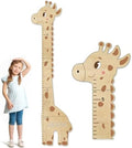 Personalized Name Kids Growth Chart For Wall, Cute Giraffe Wooden Height Chart, Nursery Room Decor, Wall Measurement For Kids, Growth Ruler For Children by Woodemon