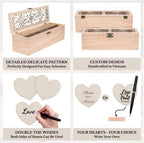Alternative Guest Book Box - Wedding Guest Book Alternative - Pattern - Image 5