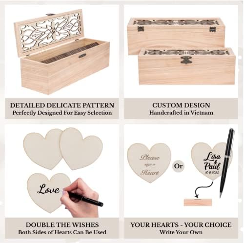 Alternative Guest Book Box - Wedding Guest Book Alternative - Pattern - Image 5