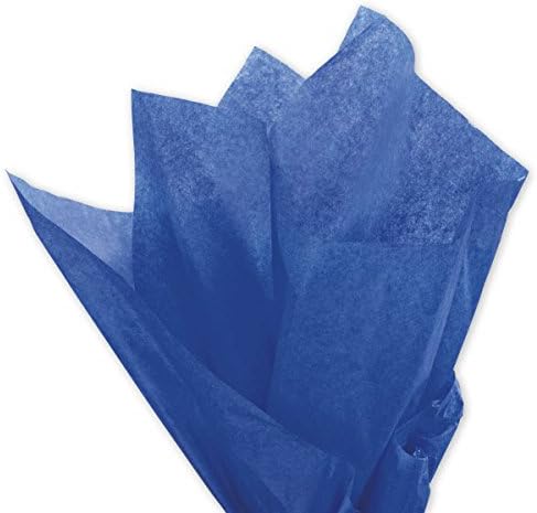Solid Tissue Paper 20 x 30 (Parade Blue), 480 Sheets by EGPChecks