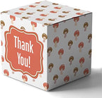 Paper Box - Mini Favor Box For Baby Shower 4x4x4 Inches Paper Gift Boxes, Candy Paper Box For Party Favors, Baby Shower Fox,Boy/Girl Theme- Pack Of 20-a by Inkdotpot