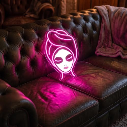Facial Spa Neon Sign for Wall Decor Pink Letters Neon Lights Beauty Salon Sign for Business Skin Care Salon Beauty Shop Decorations - Image 2