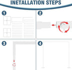 Wokceer 10x10FT Backdrop Stand Heavy Duty Pipe and Drape Kit White - Image 5